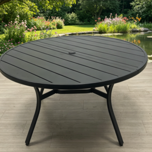 Steel splicing powder coating table