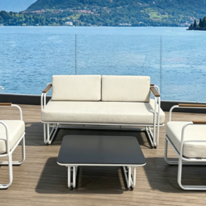 Iron sofa set of four pieces