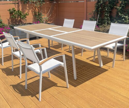 Alu heat transfer extendable table