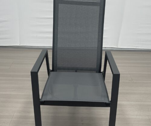 Alu textilene dining chair (with cylinder)